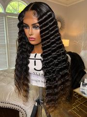 30” Handmade Wig w/color