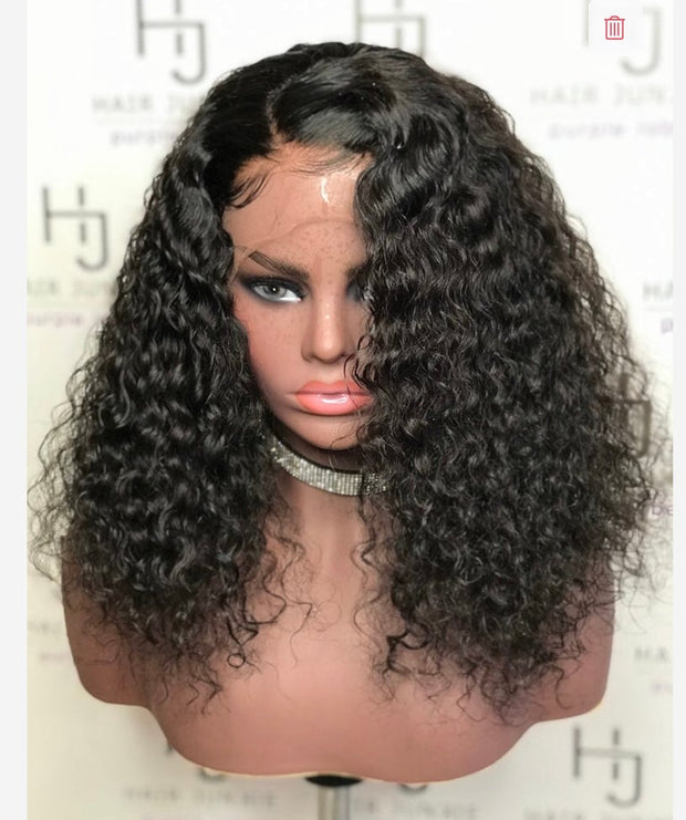 13X4 FRONTAL BOB EXOTIC CURLY 280 DENSITY