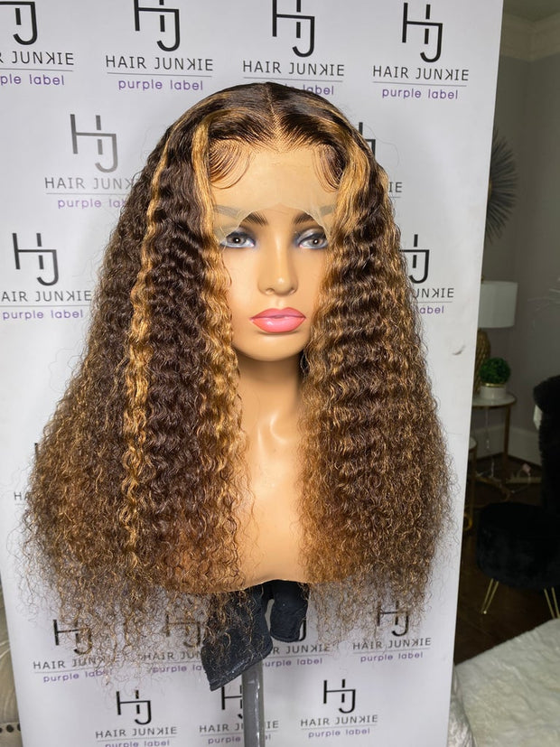 HIGHLIGHT 4X4 CLOSURE WIG HAWAIIAN WAVE