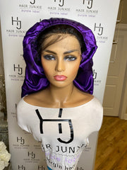 Extra Long Satin Bonnet For Long Hair Styles