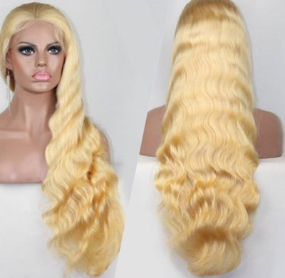 13X4 FRONTAL WIG RUSSIAN BLONDE BODY WAVE