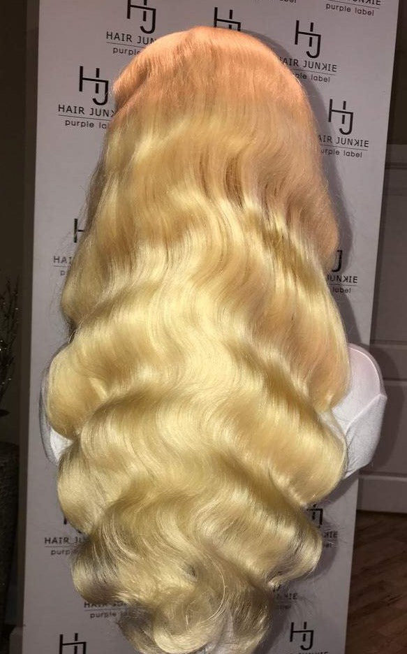 13X4 FRONTAL WIG RUSSIAN BLONDE BODY WAVE