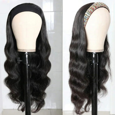 HEADBAND WIGS BODY WAVE (GOLD)