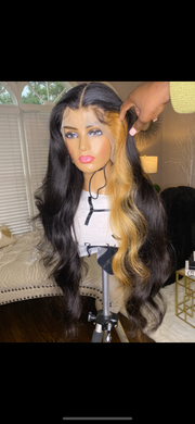 30” 13x4 Frontal Wig 280 Density