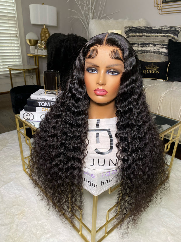 30 5x5 Hawaiian Wave Wig 280 Density Purple Label Virgin Hair