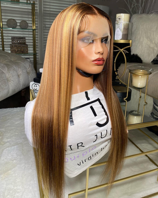 HIGHLIGHT 4X4 CLOSURE WIG STRAIGHT