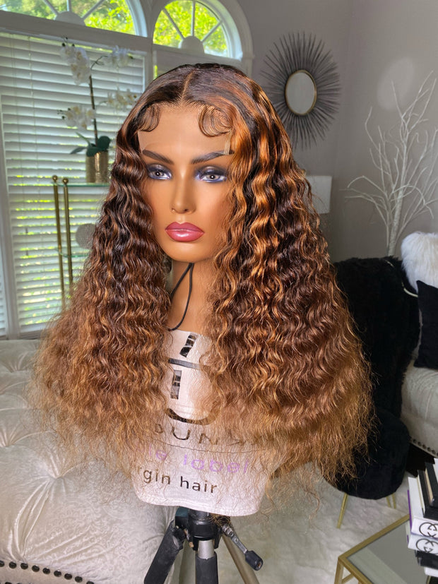 20” Customized Italian Wave Wig