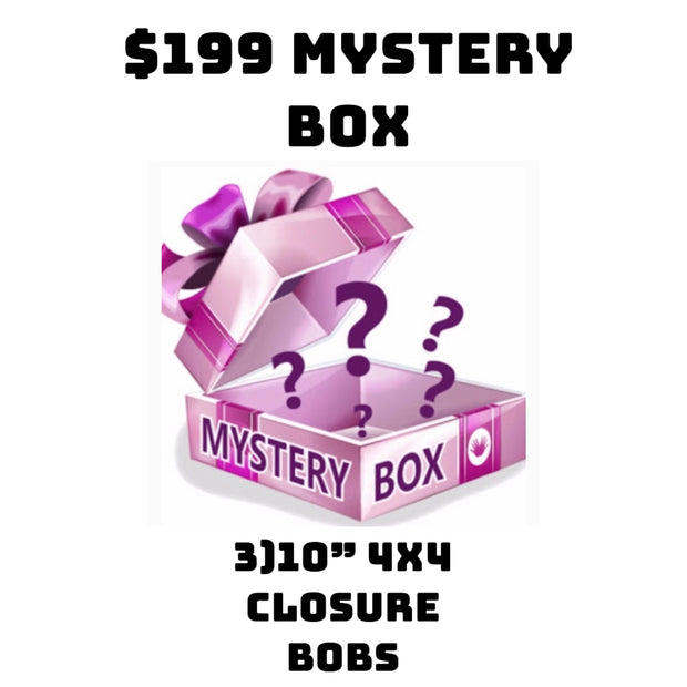 HOLIDAY SAVINGS SALE MYSTERY BOX (3 WIGS)