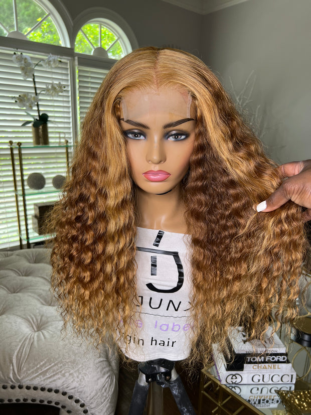 22” Customized Hawaiian Wave Wig